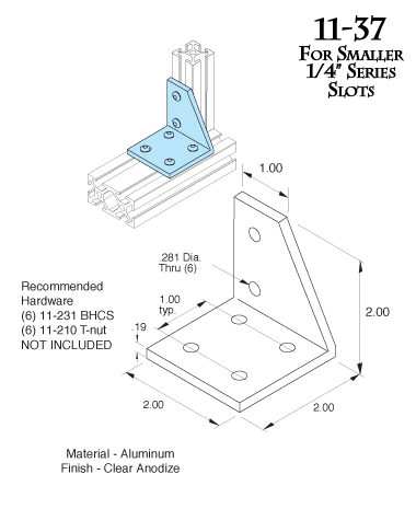 CornerAngle Bracket 11-37