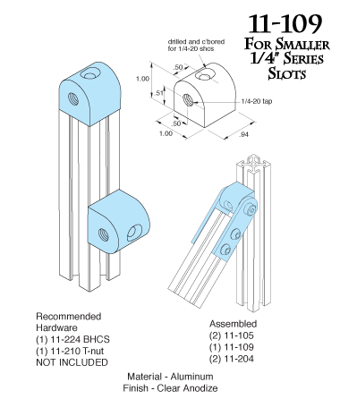 Pivoting Corner Post 11-109