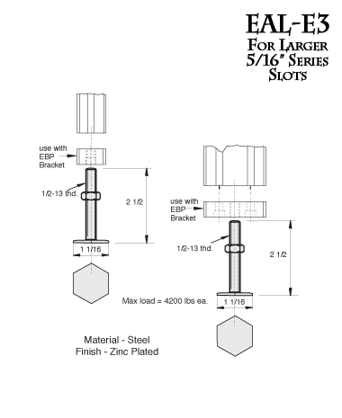 Adjustable Leg EAL-E3