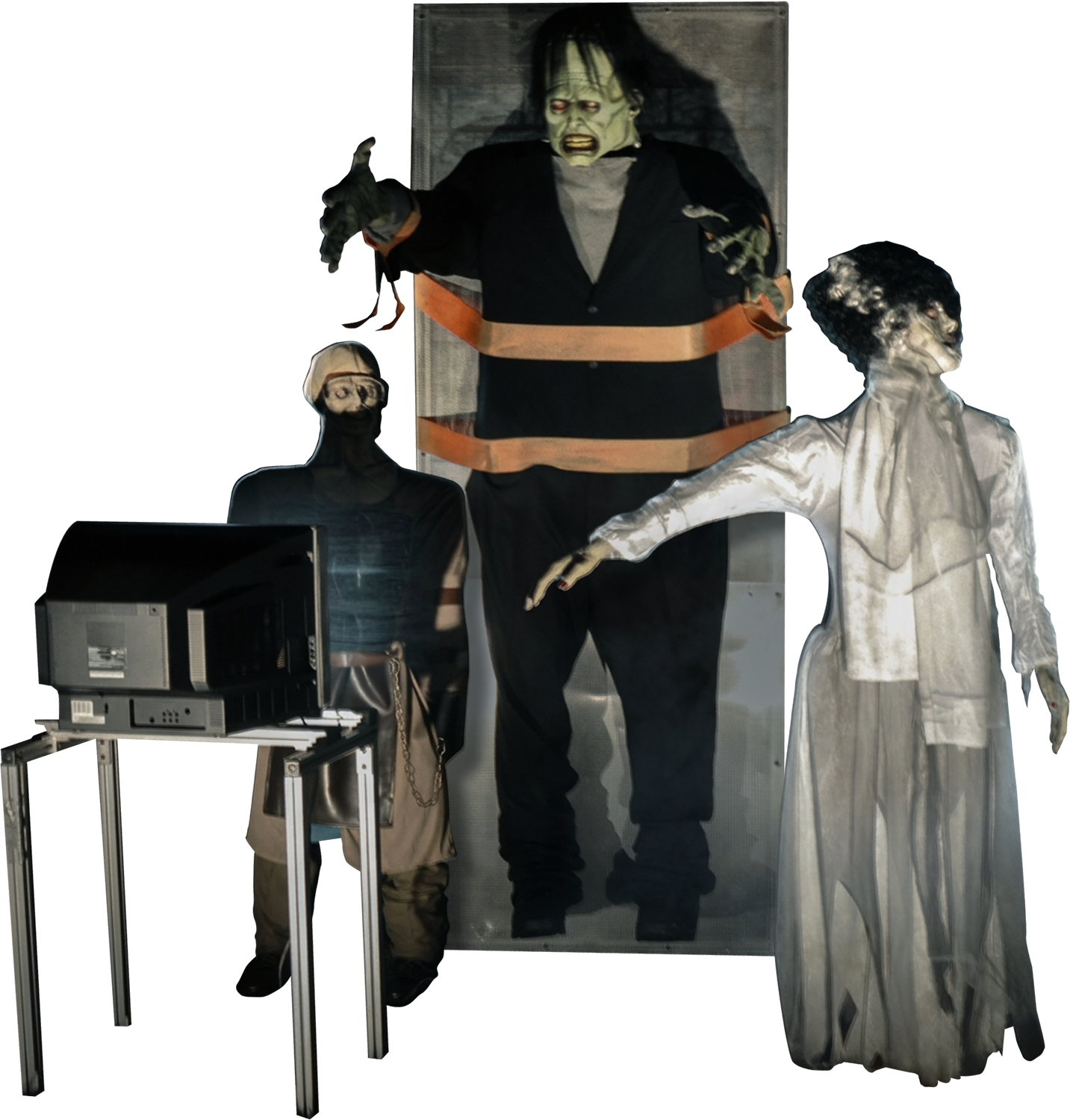 AllScare Animatronic Dr. Frankenstein Interlude